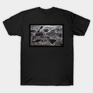 Negative Landscape, or, The Pilgrim T-Shirt